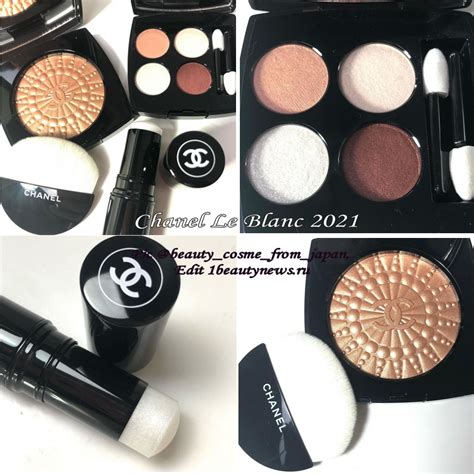 chanel le blanc makeup 2021|Chanel le blanc.